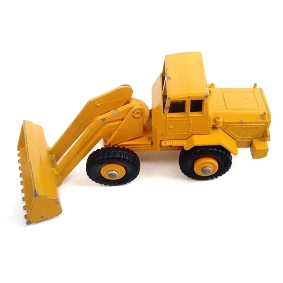 LESNEY Vintage Miniature Tractor Shovel Metal Die Cast Matchbox Toy No69 - Picture 3 of 8